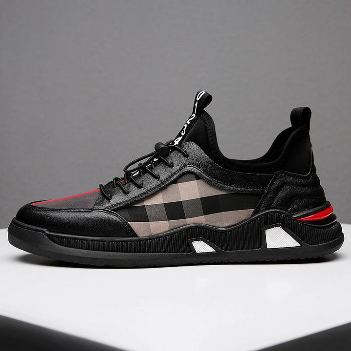 New Men's Casual Leather Shoes Tide Sneakers - Trendha