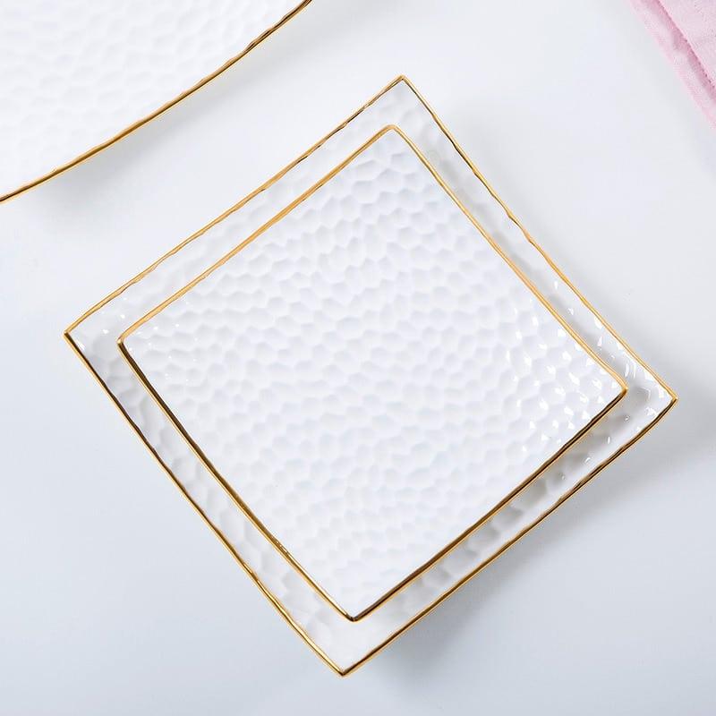 Embossed Ceramic Plate
