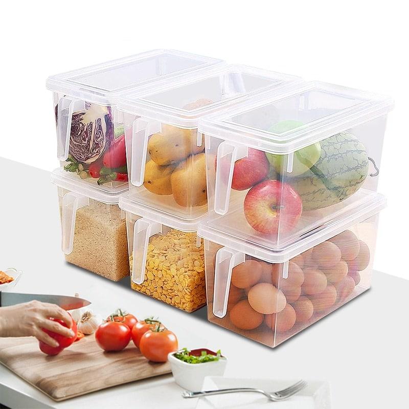 Ergonomic Design Refrigerator Storage Box