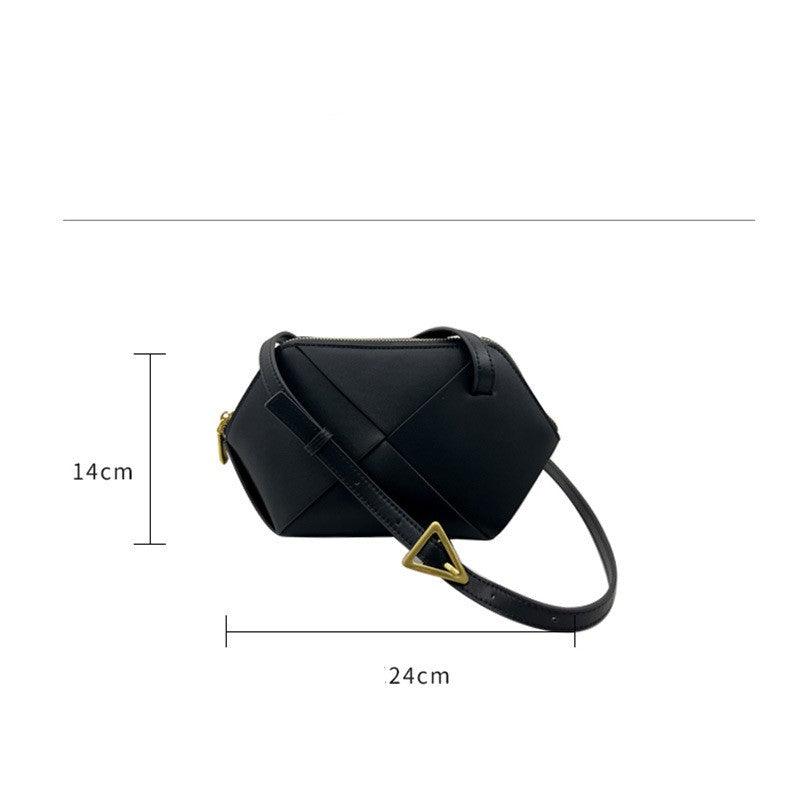Women's Cross Body Woven Shoulder Bag - Trendha