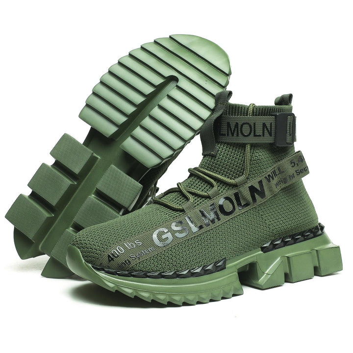 High Top Breathable Casual Sports Running Shoes - Trendha