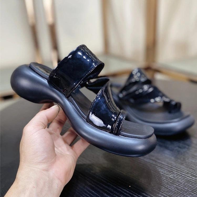 Women's Outer Wear Slip-on Beach Sandals - Trendha