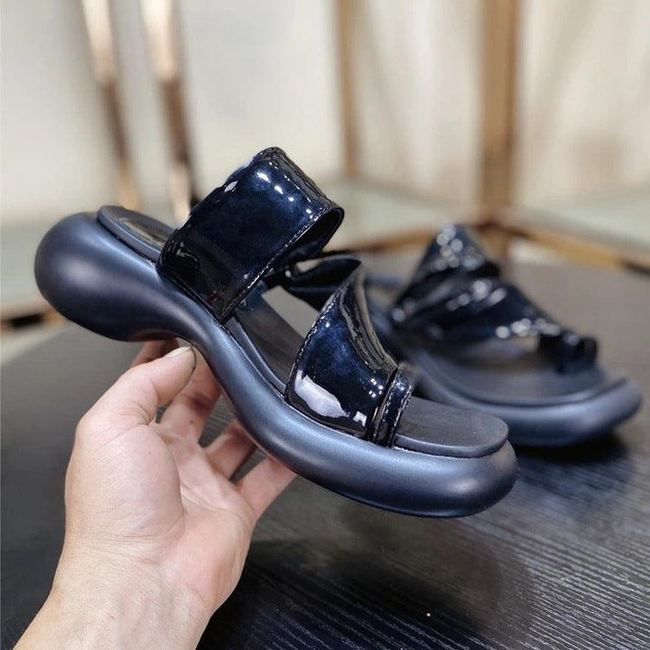 Women's Outer Wear Slip-on Beach Sandals - Trendha