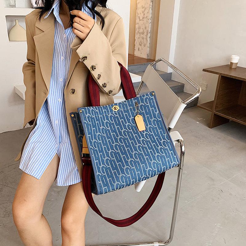 Canvas Large Capacity Shoulder Messenger Bag - Trendha