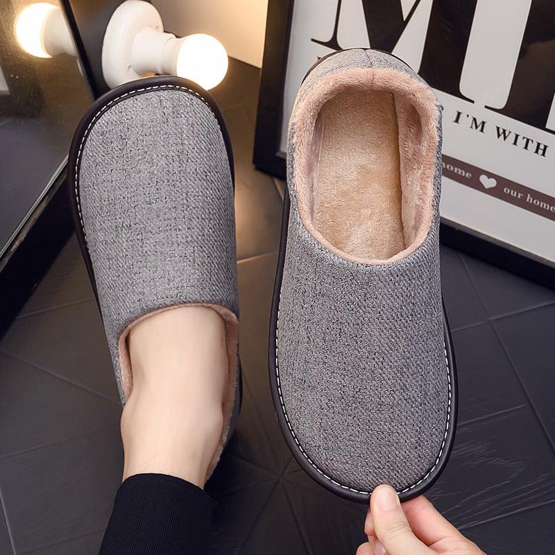 Fabric Cotton Slippers Bag With Platform - Trendha