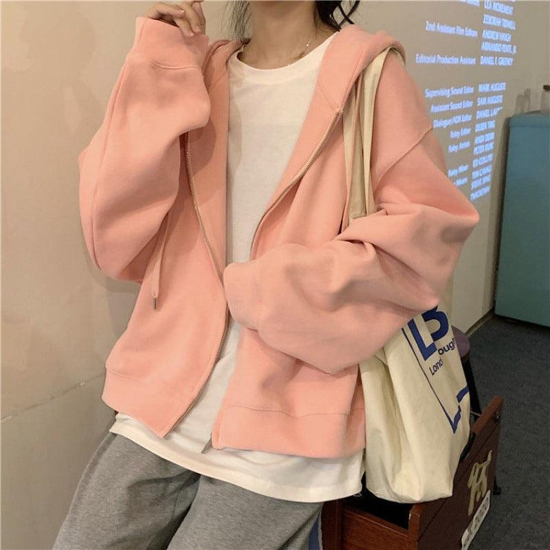 Hong Kong Student Cardigan Sweater Women's Spring And Autumn