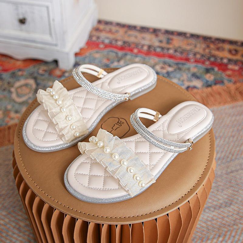 Women's Fashion Simple Versatile Flat Sandals
