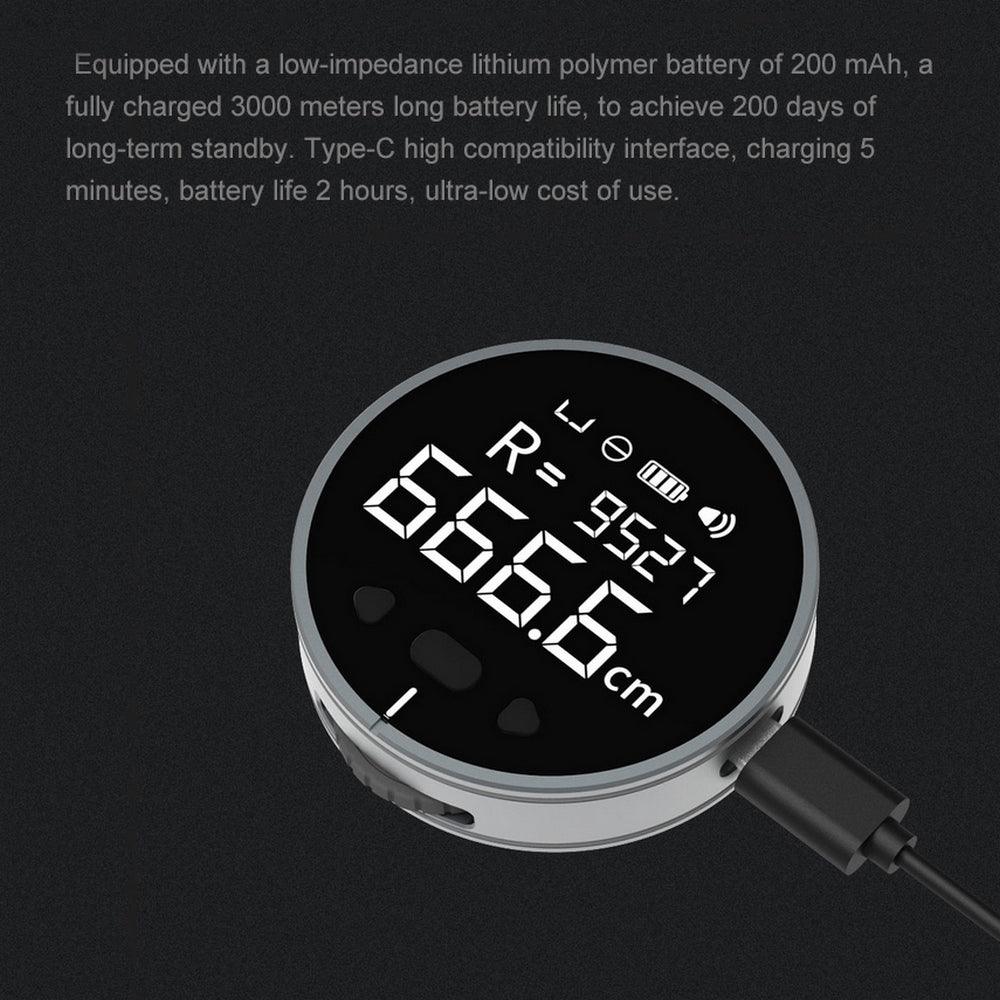 Distance Measuring Instrument Electronic Measuring Ruler Tape Measure High Definition Digital LCD High Precision Electronic Measuring Ruler Tool - Trendha