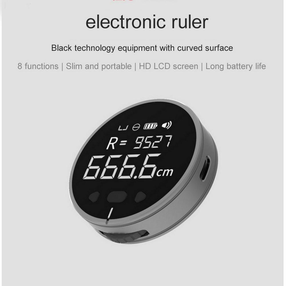 Distance Measuring Instrument Electronic Measuring Ruler Tape Measure High Definition Digital LCD High Precision Electronic Measuring Ruler Tool - Trendha