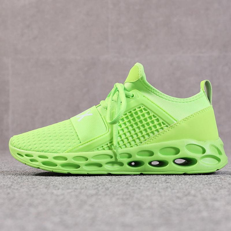 High elastic hollow fly woven casual shoes - Trendha
