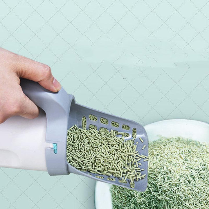 Storage Box Integrated Lazy Cat Litter Shovel Set - Trendha
