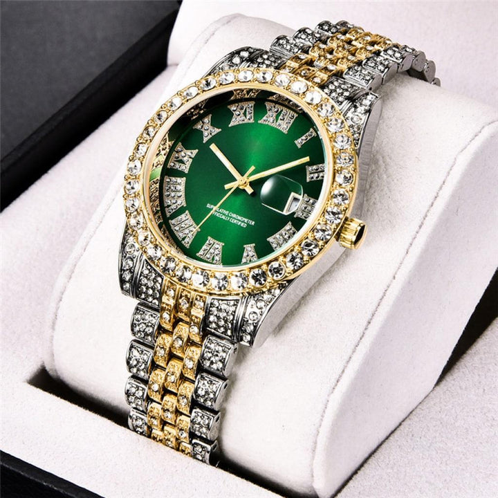Emerald Face Watch - Trendha