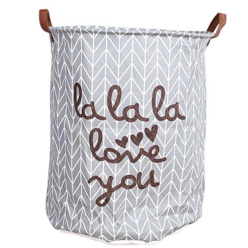 Foldable Canvas Laundry Basket