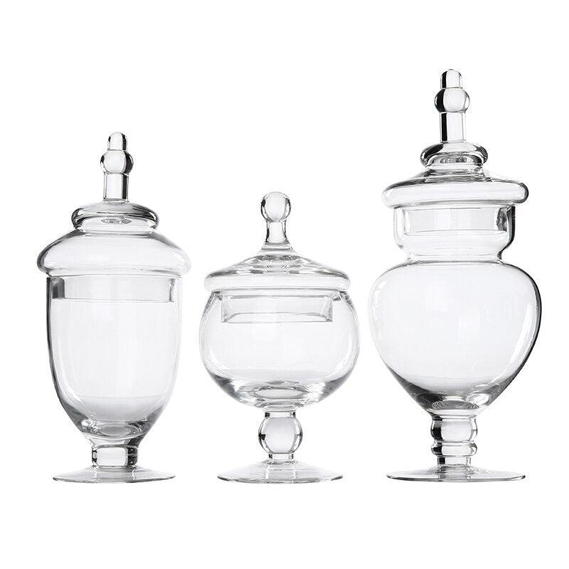Glass Candy Jar for Wedding