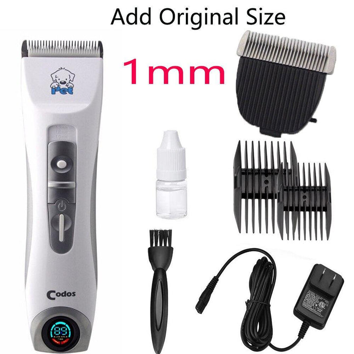 Handy Professional Electric Dog's Trimmer with LCD Display - Trendha