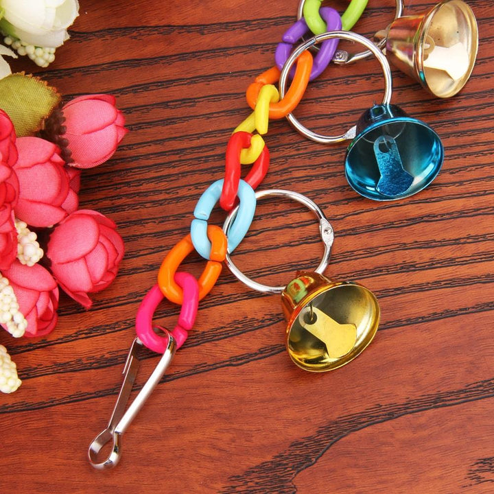 Hanging Bells Swing For Birds - Trendha
