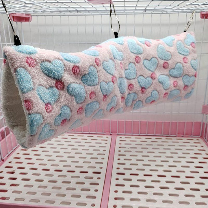 Hanging Plush Tunnel for Small Animals - Trendha