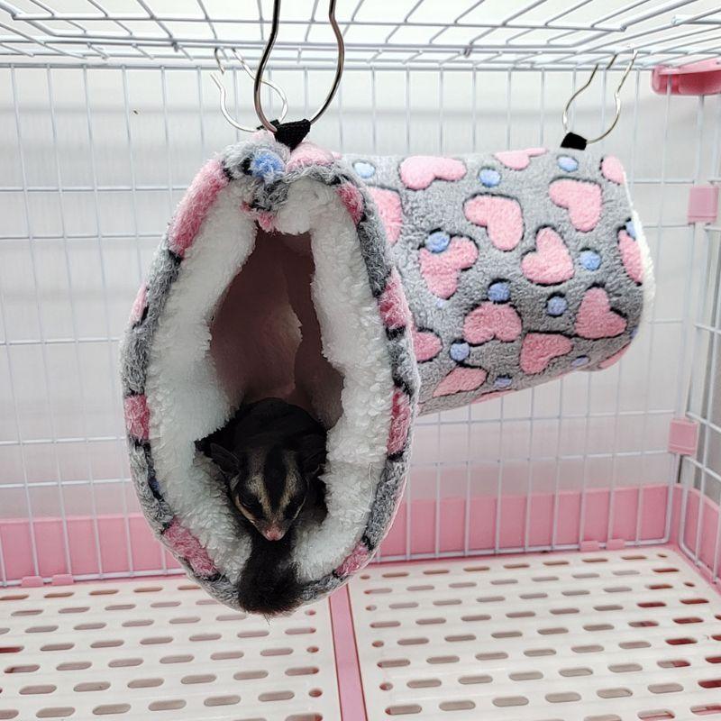 Hanging Plush Tunnel for Small Animals - Trendha