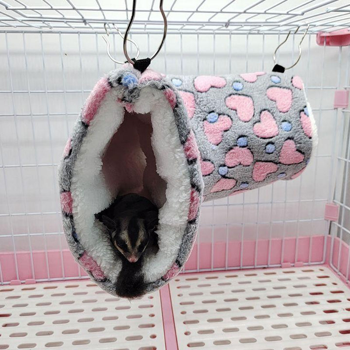 Hanging Plush Tunnel for Small Animals - Trendha