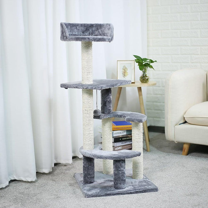 Happy Cat Tree House with Ladder - Trendha