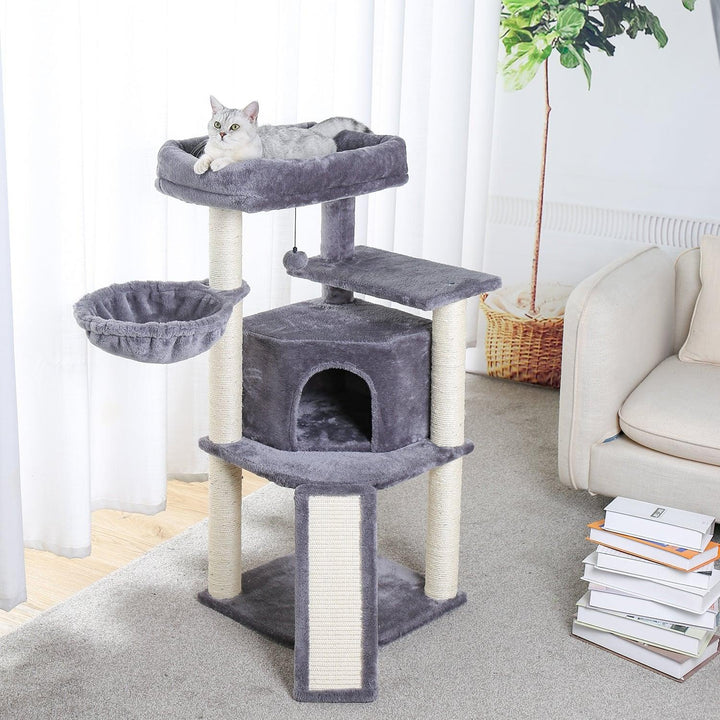 Happy Cat Tree House with Ladder - Trendha