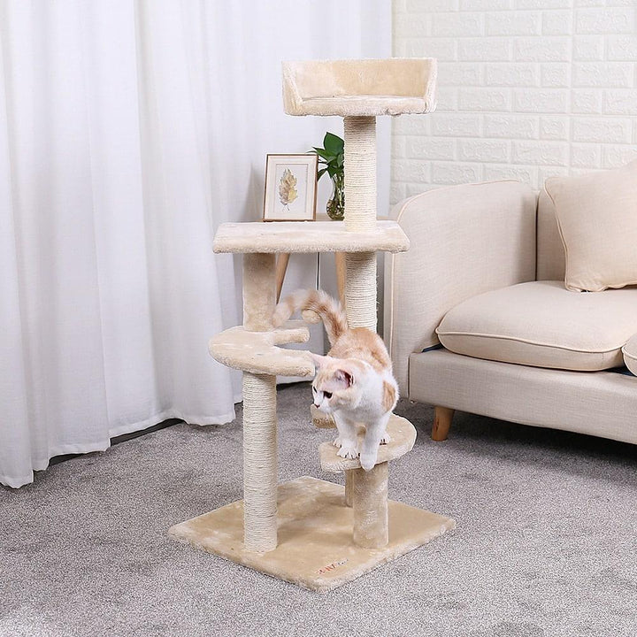Happy Cat Tree House with Ladder - Trendha