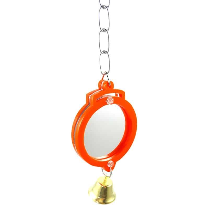 Heart Shaped Mirror for Birds - Trendha