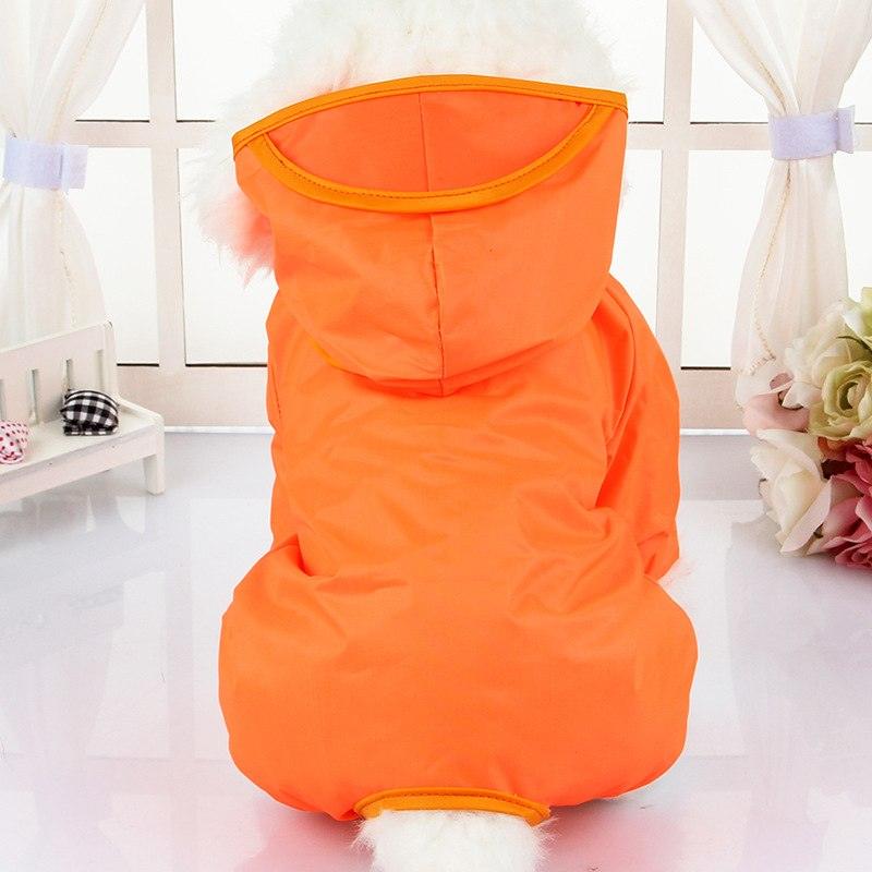 Hooded Dog Raincoat with Peak - Trendha