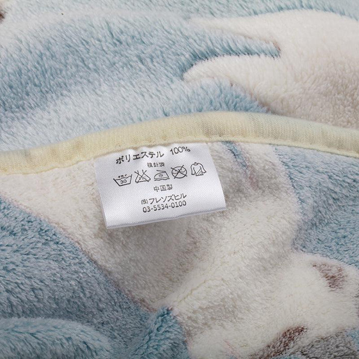 Large Fleece Blanket Bed - Trendha