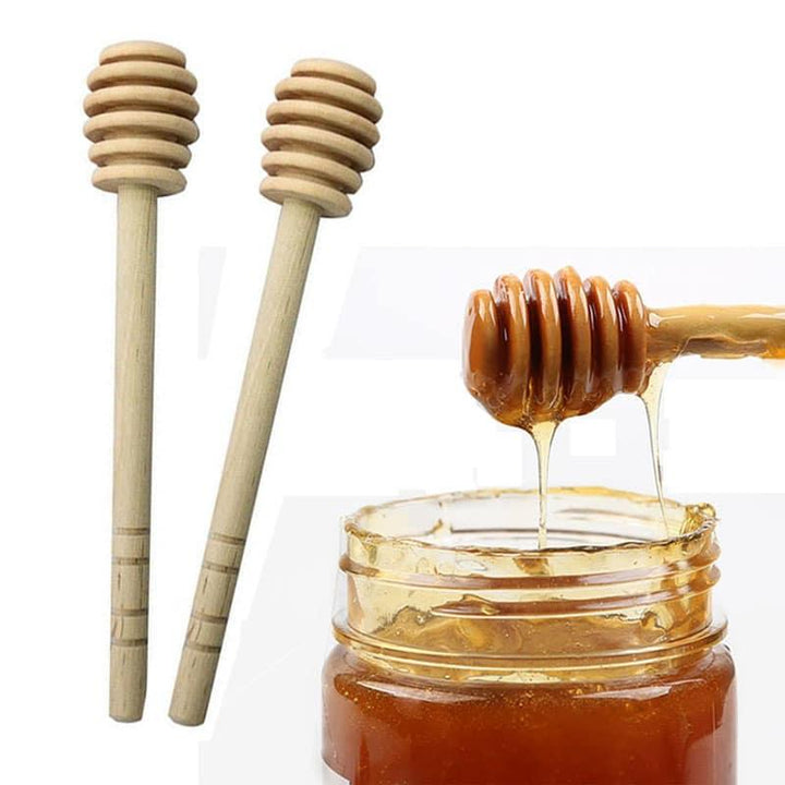 Long Wooden Honey Spoon - Trendha