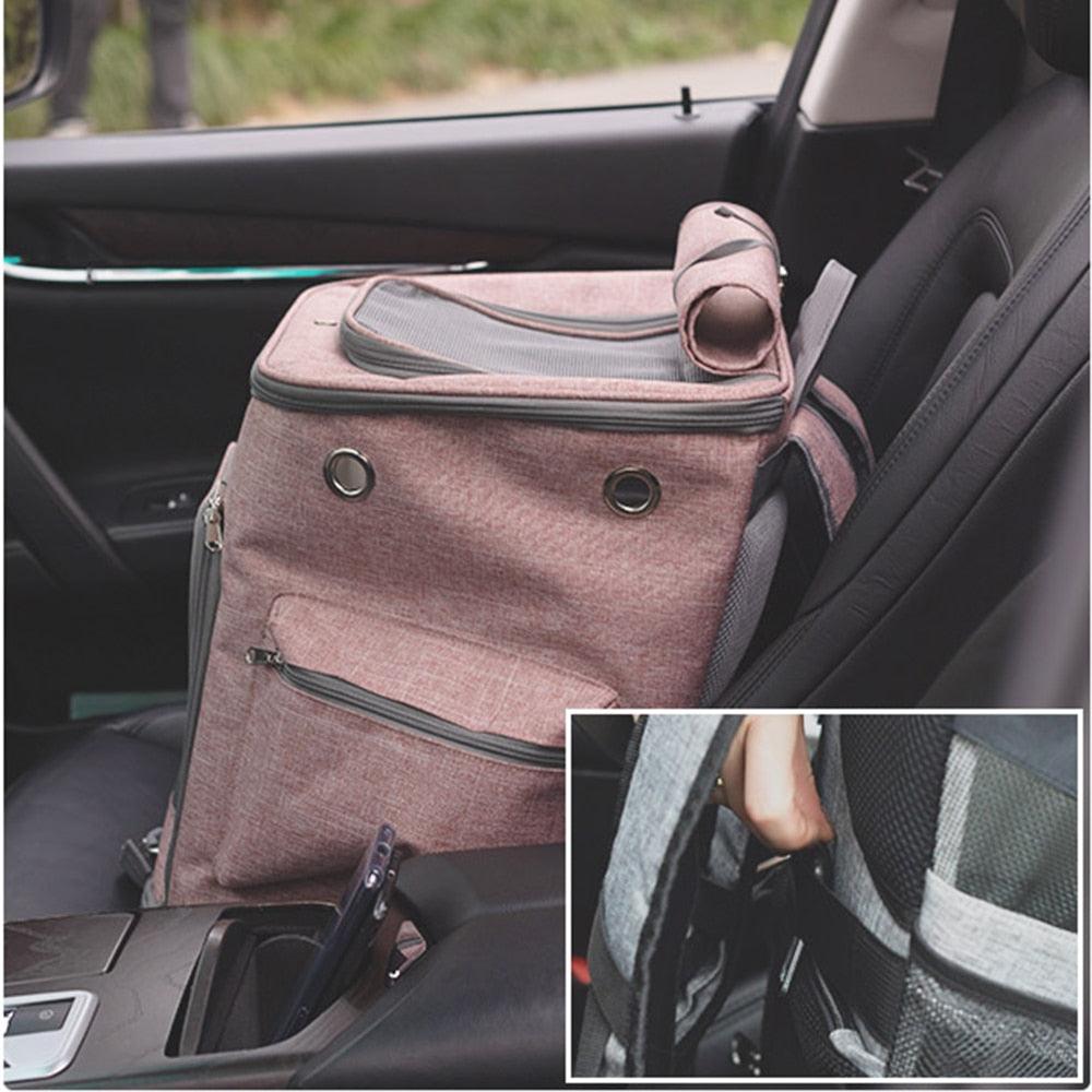 Melange Color Backpack Cat Carrier - Trendha