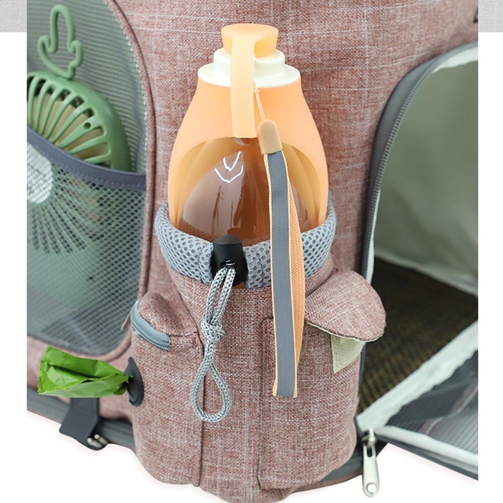 Melange Color Backpack Cat Carrier - Trendha