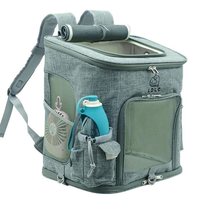 Melange Color Backpack Cat Carrier - Trendha