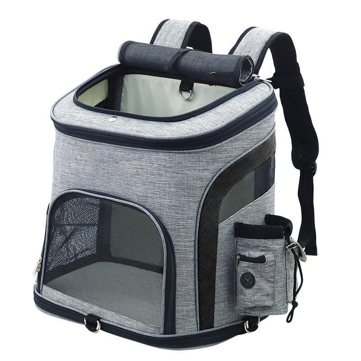 Melange Color Backpack Cat Carrier - Trendha