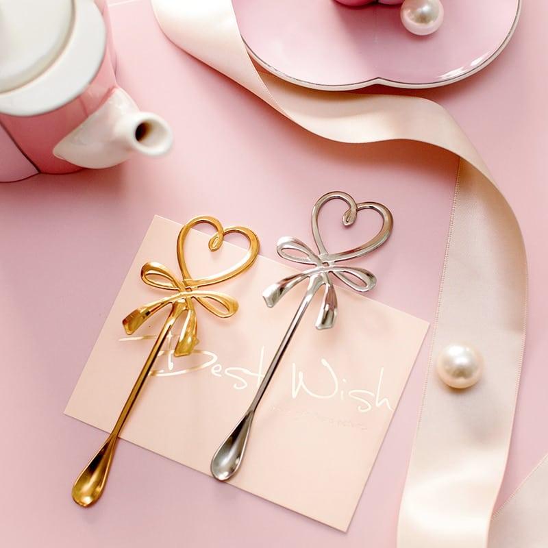 Mini Tea Spoon in Heart Shape