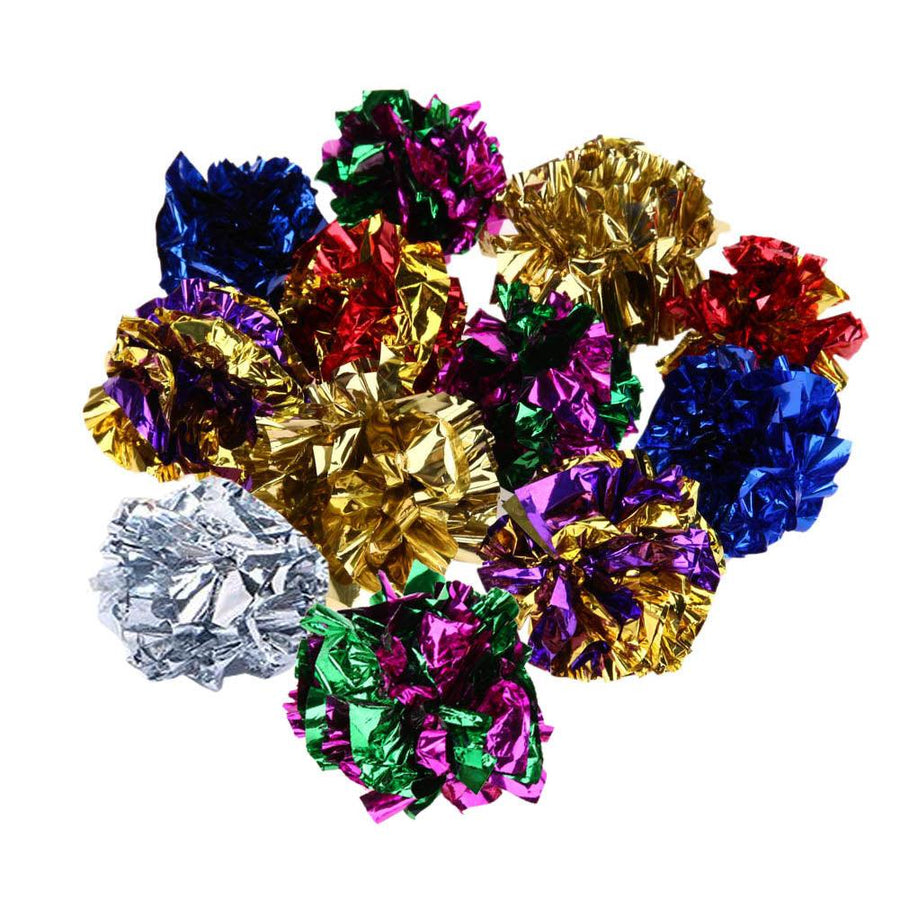 Multicolor Crinkle Ball for Cat - Trendha