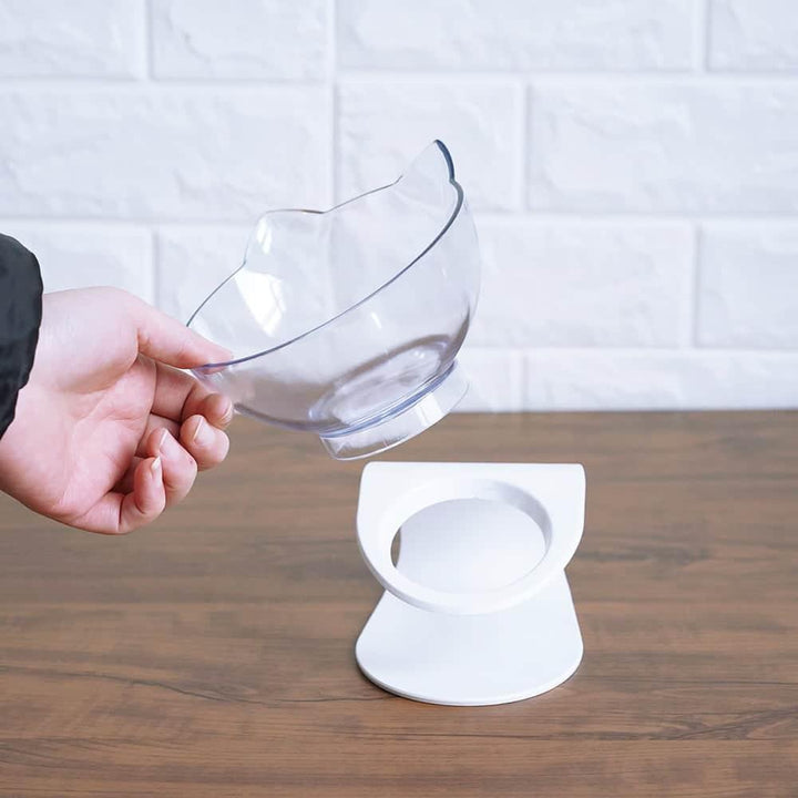 Non-Slip Cat Bowls with Raised Stand - Trendha