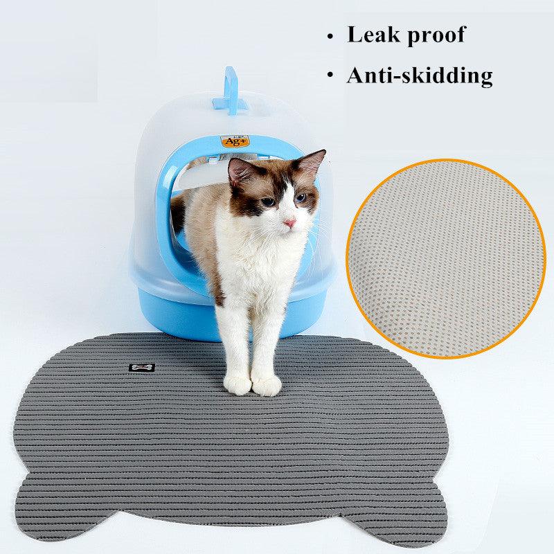 Non Slip Large Cat's Litter Mat - Trendha