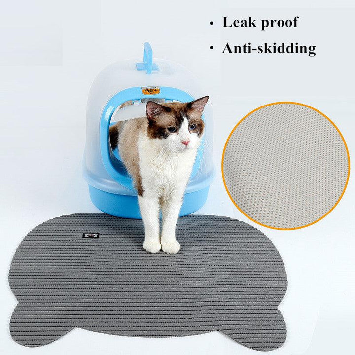 Non Slip Large Cat's Litter Mat - Trendha