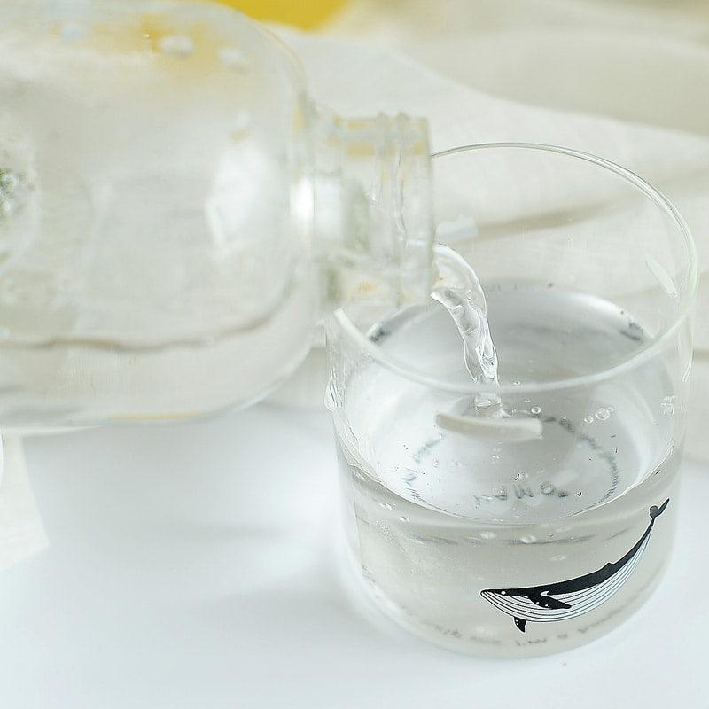 Ocean Creature Printed Water Bottle - Trendha