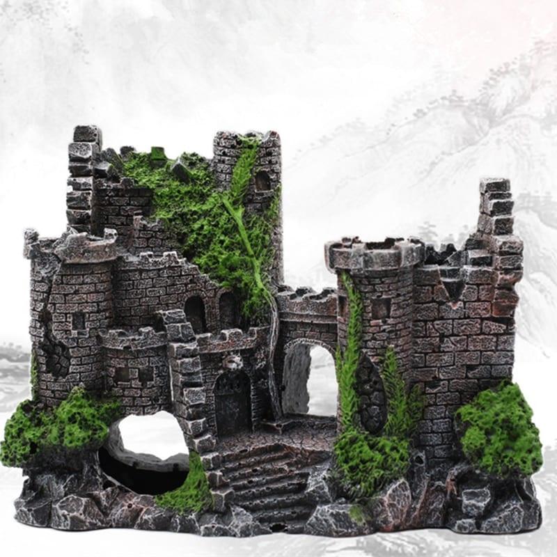 Old Castle Aquarium Decor - Trendha