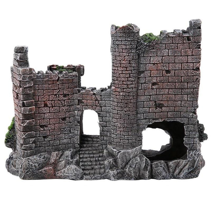 Old Castle Aquarium Decor - Trendha