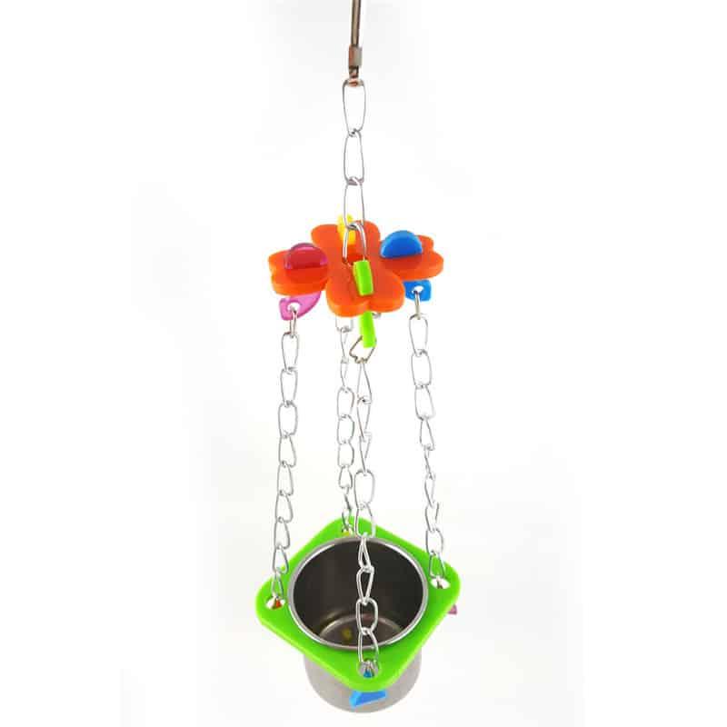 Parrot Feeding Bowls of 2 Sizes - Trendha