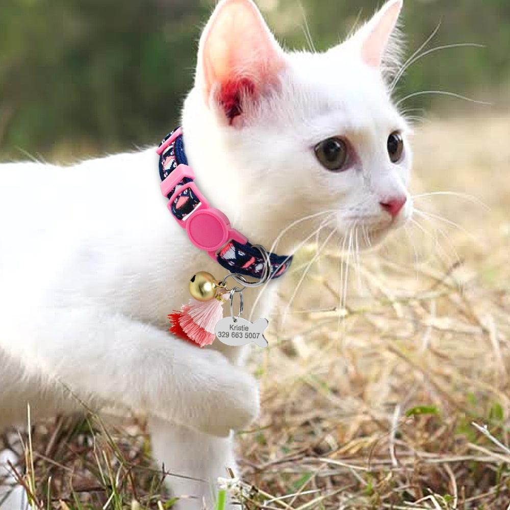 Personalized Collar for Pets with Bell - Trendha