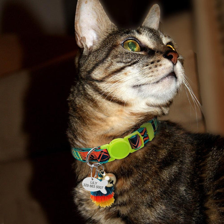 Personalized Collar for Pets with Bell - Trendha