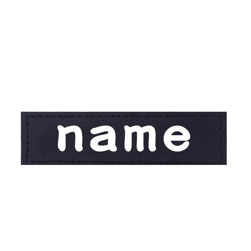 Personalized Dog Harness Labels Pair - Trendha