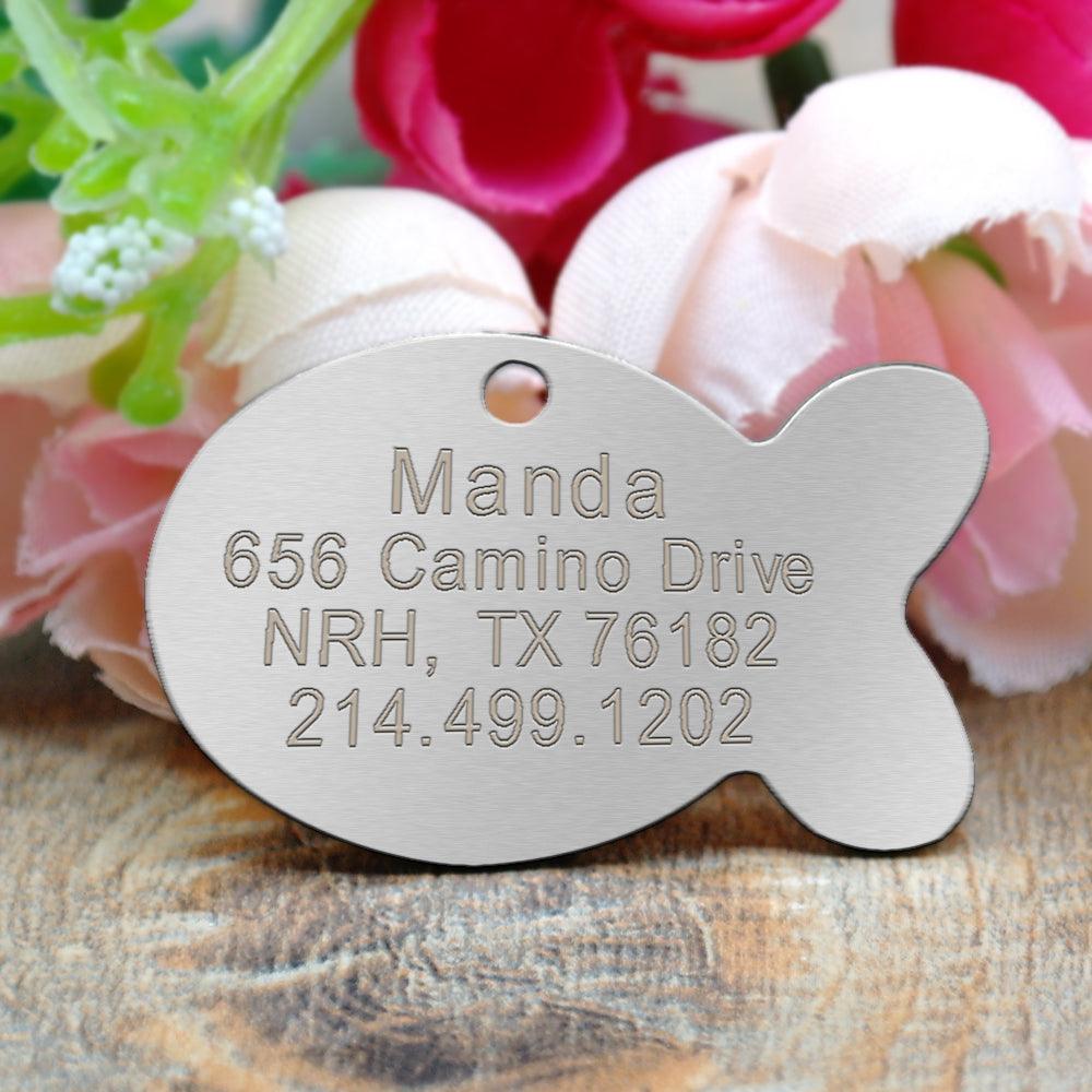 Personalized Stainless Steel Creative Dog’s Tag - Trendha