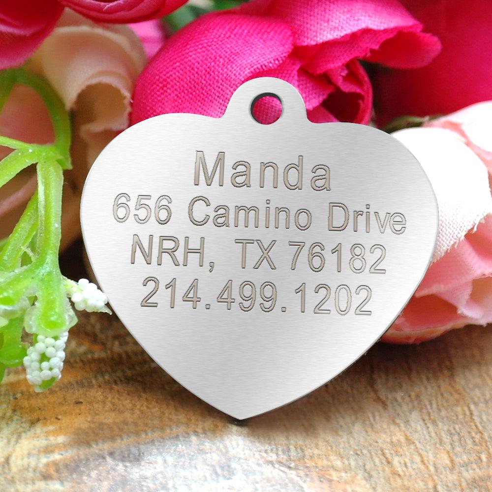 Personalized Stainless Steel Creative Dog’s Tag - Trendha
