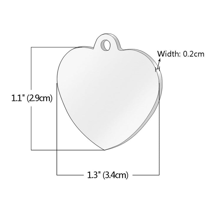 Personalized Stainless Steel Creative Dog’s Tag - Trendha