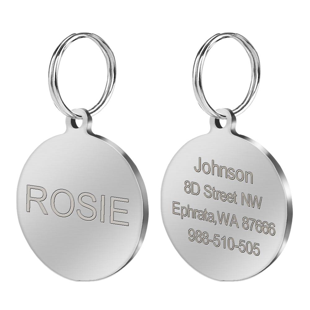 Personalized Stainless Steel Creative Dog’s Tag - Trendha